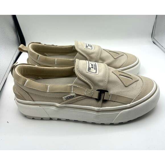 Vans X Nicole McLaughlin Rucksack Slip-On Women Shoe Sand Color Size 7 US New - Picture 3 of 12